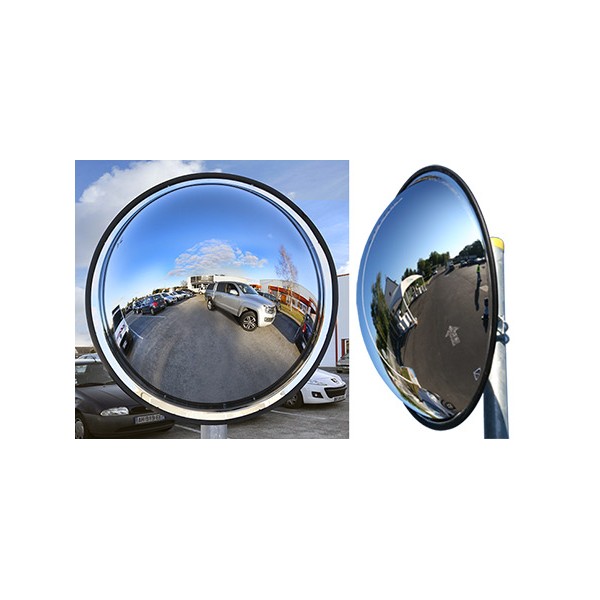 Miroir multi-usages panoramiques vision 180° diam. 400 mm garantie 3 ans