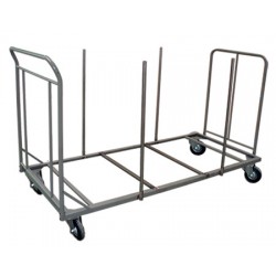 Chariot ECO pour tables polyéthylène rectangulaires 152x76 cm (15 tables)