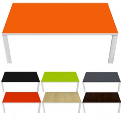 Table d'accueil Design personnalisée ou couleur 114x60 cm