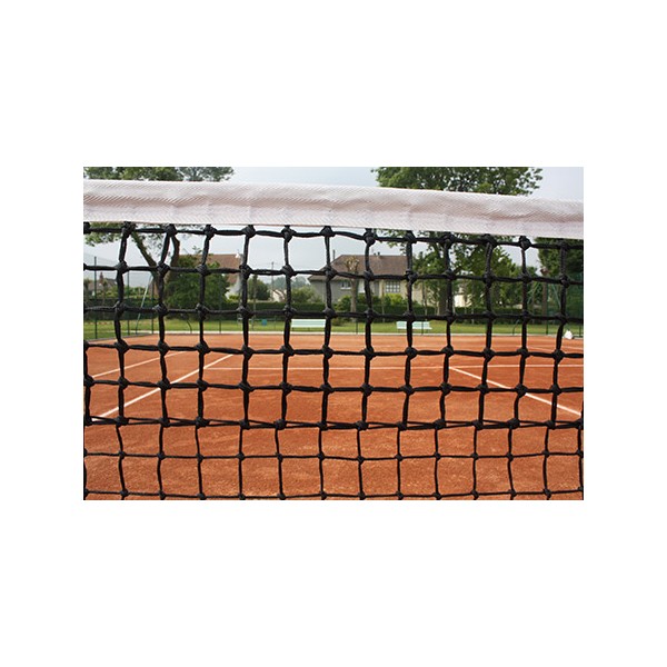 Filet de tennis 3 mm maille double bande sur le périmètre