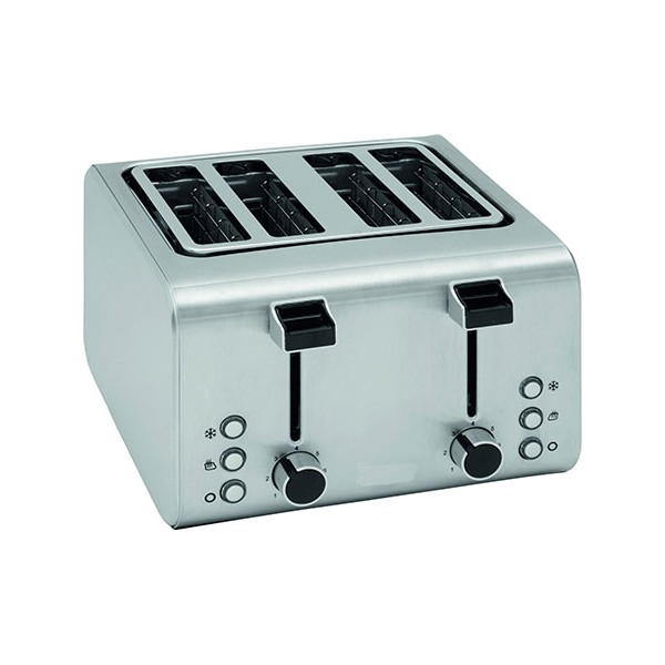 Toaster inox Pro 4 emplacements