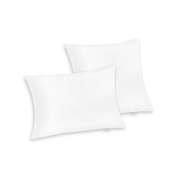 Oreiller confort garnissage 100% polyester enveloppe microfibre 45x70 cm