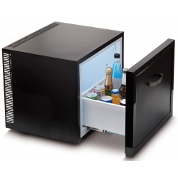 Minibar à encastrer avec tiroir 38 L noir L49,5 x P45,5 x H41,2 cm  