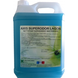 Nettoyant bactéricide multisurfaces lagon Axis Superodor à diluer 5L