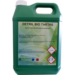 Nettoyant détartrant écologique Detril Bio Tartre à diluer 5L