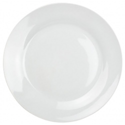 Assiette Basic white plate ø 270 mm (le lot de 12)