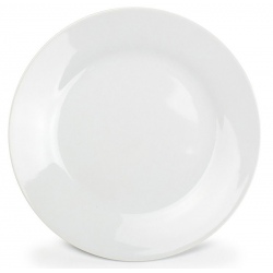 Assiette Basic white plate ø 240 mm (le lot de 12)