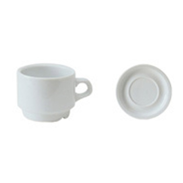 Tasse à moka One porcelaine blanche 10 cl (le lot de 10)