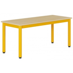 Tables 4 pieds Joséphine 120x50 cm mélaminé T1 à T3