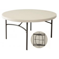 Table pliante polyéthylène Optimum diam 152 cm