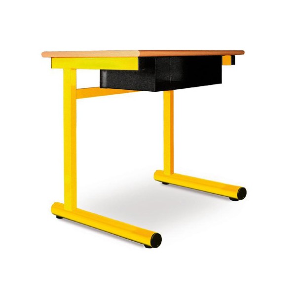 Table à dégagement latéral Alice réglable stratifié 70x50 cm T4 à T6