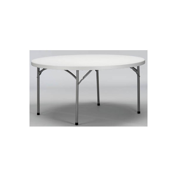 Table pliante polyéthylène Qualiplus diam 152 cm
