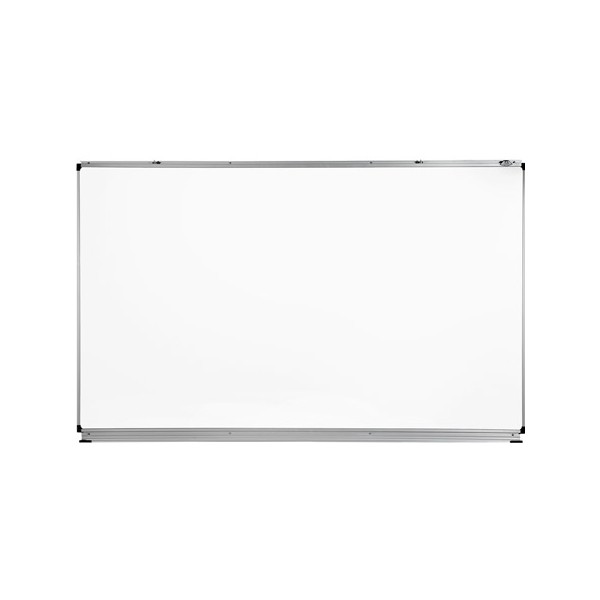 Tableau d'écriture blanc mural simple 100x150 cm NF Education