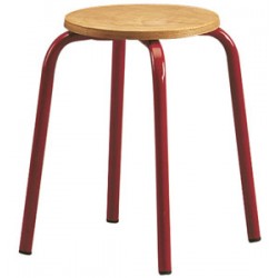 Tabouret assise ronde H45 cm