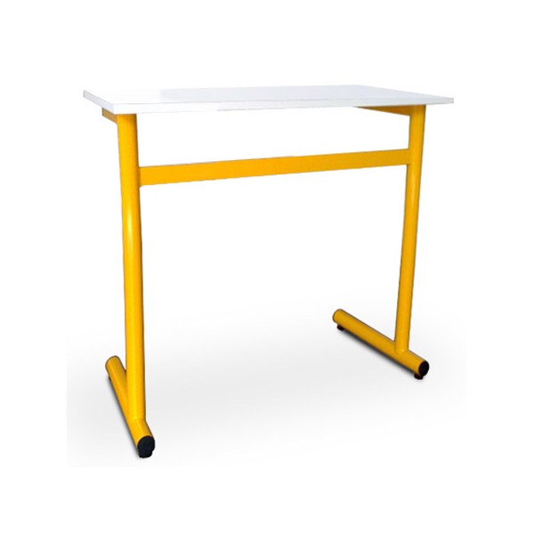 Table scolaire Clémentine stratifié alaise bois 70x50 cm T4 à T7