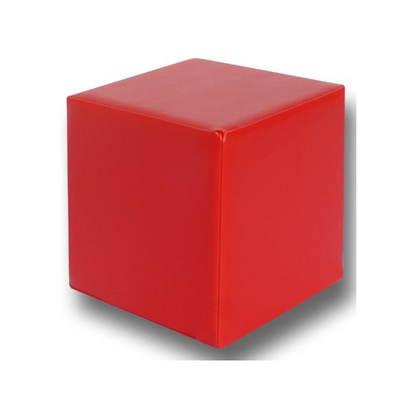 Pouf cubique 40x40 cm assise H40 cm