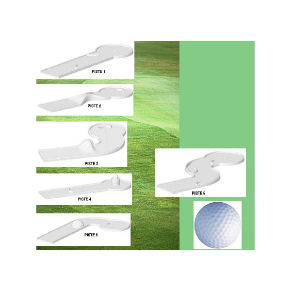 Compact golf 6 pistes et accessoires