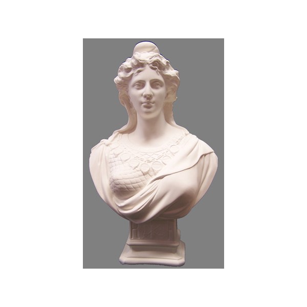 Buste de Marianne classique blanc