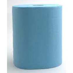 Carton de 6 bobines à dévidage central ouate bleue 450f 20 x 25 cm