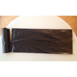 Carton de 25 rlx de 20 sacs poubelles eco 30L 20 microns noir