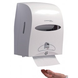 Distributeur électronique essuie mains rlx Kleenex blanc