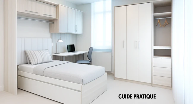 Guide mobilier studio collectivité avec équipements fonctionnels pour espaces publics