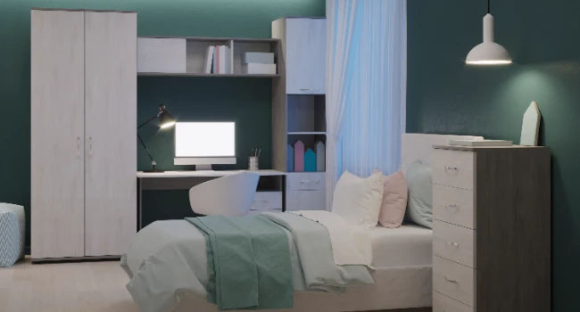 équipement hébergement collectif avec matelas confortables et linge de lit professionnel pour collectivités